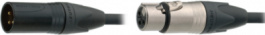 NMKS10-RD, Audio cable XLR m - f 10 m Red, Contrik