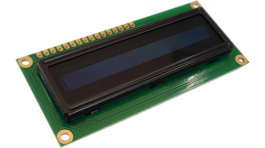 DEP 16101-W, Дисплей: OLED; 16x1; Размер окна:66x16мм; Разм:80x36x10мм; белый, Display Elektronik