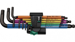 05073593001, Набор ключей; шестигранный Hex-Plus; Кол-во шт: 9, Wera Tools