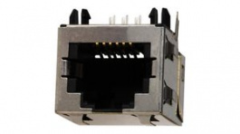 43860-0005, Modular Jack, 6P6C, CAT3, Through Hole, Molex