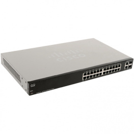 SLM224GT-EU, SwitchSF200-24 24x 10/100, 2x 1000 2x SFP 19", Cisco Systems