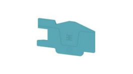 2668790000, End Plate, Blue, 63 x 36.5mm, Weidmuller