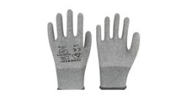 51-680-0405B, Conductive ESD Gloves, Polyester, Medium, 220mm, Eurostat