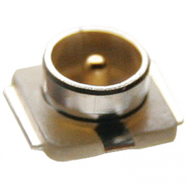 U.FL-R-SMT-1(10), Гнездо; U.FL (IPX/AMC); "папа"; SMT; на плату, Hirose