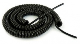 SP-DSR-190, Spiral Cable 8x 0.25mm2 Black 300mm ... 1.2m, THE BEST SOLUTION