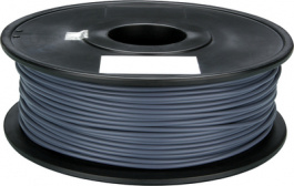 PLA175H1, 3D Printer Filament PLA grey 1 kg, Velleman