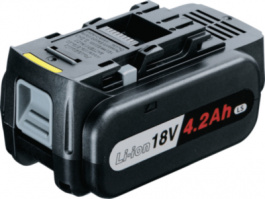 BATTERY EY9L51B32. 18V 4,2A, Lithium ion battery 18 V/4.2 Ah, Panasonic