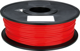 PLA175R1: Red, 3D Printer Filament PLA red 1 kg, Velleman