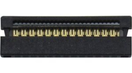 RND 205-00875, IDC Ribbon Cable Socket, 26 P , Ribbon Cable Pitch 0.635 mm, Gold-Plated, Female, RND Connect