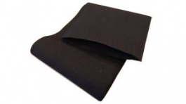 RND 465-01257 [50 м], Closed Protective Sleeve, 40mm, Polyester, Black, Reel of 50 meter, RND Lab