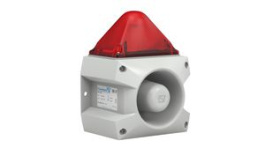 23353105055, LED Buzzer Red Multiple Tones 230VAC 105dBA IP66 Wall Mount PATROL, Pfannenberg
