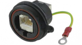 PX0833/E, Buccaneer ethernet poles=8 female, Bulgin