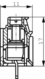1592820000, PCB Terminal Block 2P5.08 mm, Weidmuller