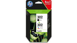 X4D37AE#301, Ink Cartridge HP 302 Black/Cyan, Magenta, Yellow, HP