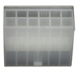 1-1586000-2 Male contact housing for cable 2x6P