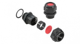 2017300000, Cable Gland, 19 ... 25mm, M32, Polyamide 6, Black, Weidmuller