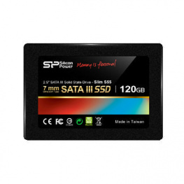 SP120GBSS3S55S25, SSD Slim S55 2.5" 120 GB SATA 6 Gb/s, Silicon Power