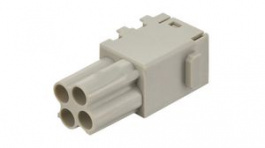 09149042101, Connector Han, F.2, 4 Poles, Crimp, Socket, Harting