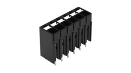 2086-1106, Wire-To-Board Terminal Block, THT, 3.5mm Pitch, Straight, Push-In, 6 Poles, Wago