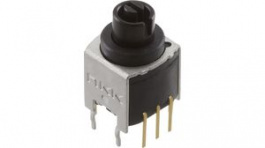 NR01105ANG13, Rotary Switch 1-Pole 5-Pos 45° PC Pins, NKK Switches (NIKKAI, Nihon)