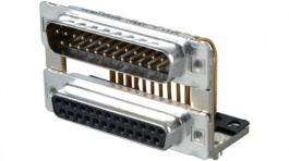 163A19549X, D-Sub plug + socket 2 x 25P, Conec