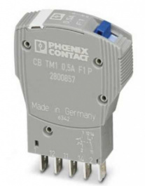 CB TM1 8A M1 P, Circuit Breaker 8 A 1, Phoenix Contact