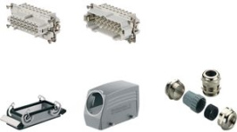 1712520000, Mating Connector Kit, Size 6, Poles 16, 500 V, 16 A, Weidmuller