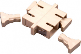 SCUDPHBRBEIGE, FO adapter SC/SC MultiMode duplex, AFL Hyperscale