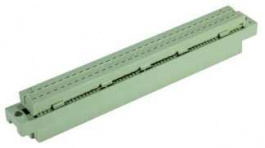 09032647828, Backplane connector/Type C/Standard/Female contacts/Whole size/64 poles/2 A max., Harting