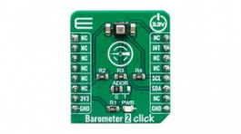 MIKROE-3603, Barometer 2 Click Absolute Pressure Sensor Module 3.3V, MikroElektronika