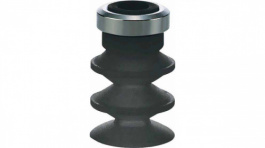 ZP2-06JS, Vacuum Pad Black 15.5 mm / 6 mm, SMC PNEUMATICS