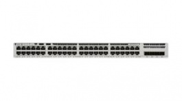 C9200-48P-E, PoE Switch, Managed, 740W, PoE Ports 48, Cisco Systems