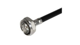 11 716-50-7-31/033Y, RF Connector, 7/16, Brass, Plug, Straight, 50Ohm, Crimp Terminal, Huber+Suhner