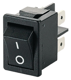 1852.1128, Rocker switch 2P 4 A 250 VAC, Marquardt