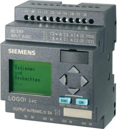 6ED10521CC010BA6, Логический модуль LOGO! 24C, Siemens
