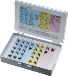 SMD-CL 25, Ceramic capacitor assortment SMD 1 pF...100 nF, Constructiva