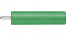 LB 4-1.5 S Ni / 5 / GN, Laboratory socket diam. 4 mm Green CAT II, Schutzinger