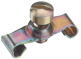 09670019970 [2 шт], Locking screw with clip, Harting