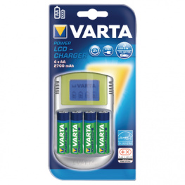 POWER LCD CHARGER, Charger NiMH/NiCd 2/4x AA / 2/4x AAA, Varta