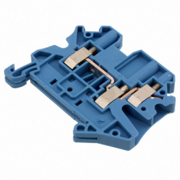 3044500, UT 4-TWIN BU terminal block blue 0.14...4 mm2, Phoenix Contact