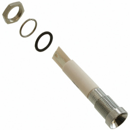 Q8R1CXXW24E, LED Indicator white 24 VDC, APEM