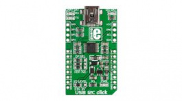 MIKROE-1985, USB I2C Click I2C Converter Development Board 5V, MikroElektronika