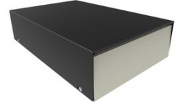 1454W, Metal Instrument Case, Black / Grey, Steel, 1454, Hammond