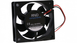 RND 460-00012, Brushless Axial DC Fan, 60 x 60 x 20 mm, 12 V, 1.56 W, RND Components