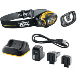 PIXA3R E78CHR, Head torch, rechargeable black/yellow, Petzl