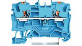 2204-1204, Feedthru Terminal, Cage Clamp, 2 Poles, 0.5 ... 6mm\x1a, Wago