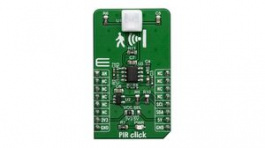 MIKROE-3339, PIR Click Pyroelectric Infrared Sensor Module 5V, MikroElektronika
