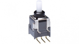 BB16AH, Переключатель: кнопочный; Пол: 2; SPDT; 0,4A/28ВAC; Серия: BB, NKK Switches (NIKKAI, Nihon)