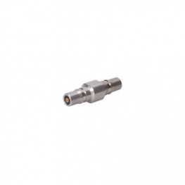 31 QMA-50-0-1/199 NE, RF Precision Adapter, Straight, QMA Socket - QMA Socket, 50Ohm, Huber+Suhner