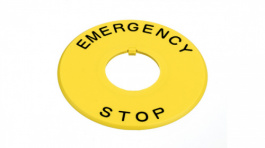 HWAV-27, Nameplate Yellow, IDEC